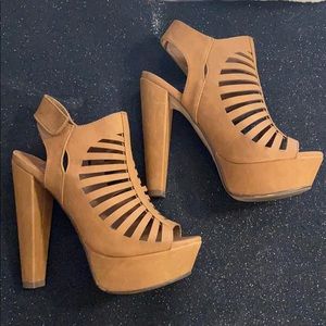 Women’s open toe high heels